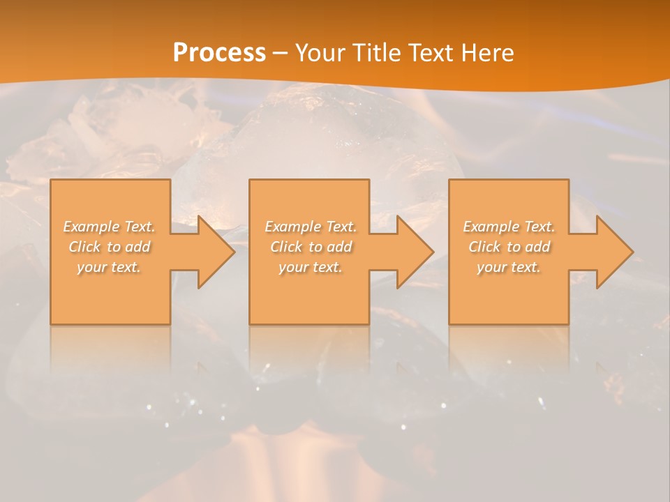 Ice Fire Cold PowerPoint Template