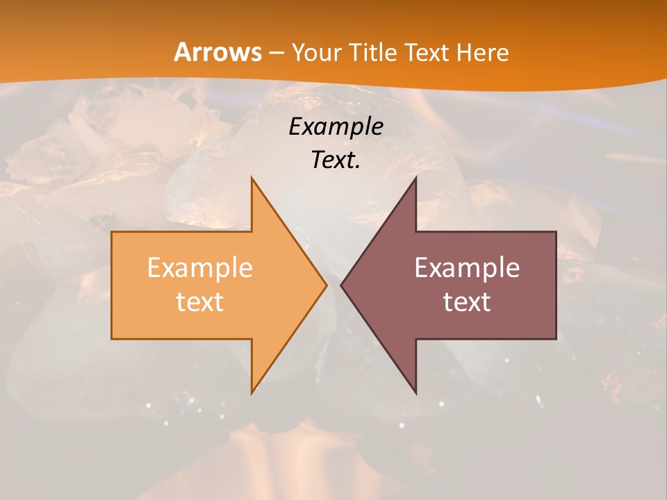 Ice Fire Cold PowerPoint Template