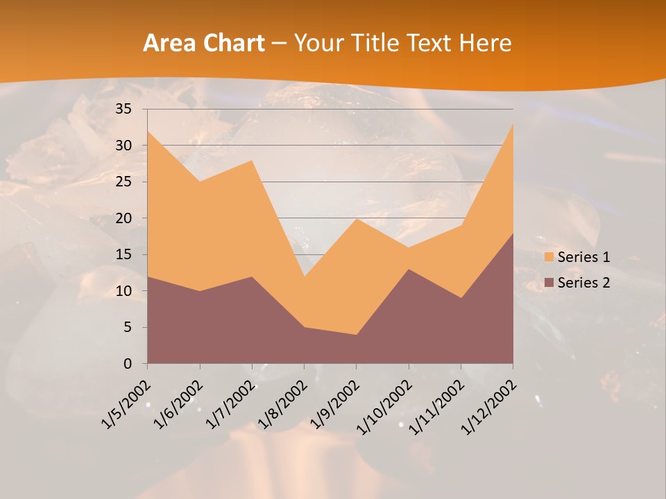 Ice Fire Cold PowerPoint Template