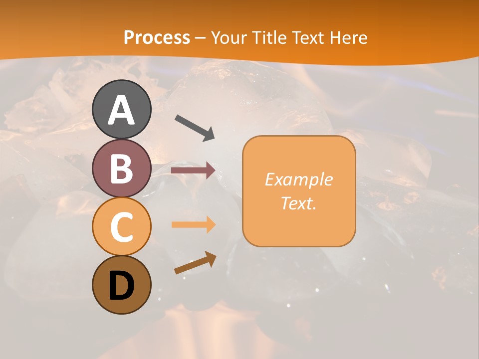Ice Fire Cold PowerPoint Template