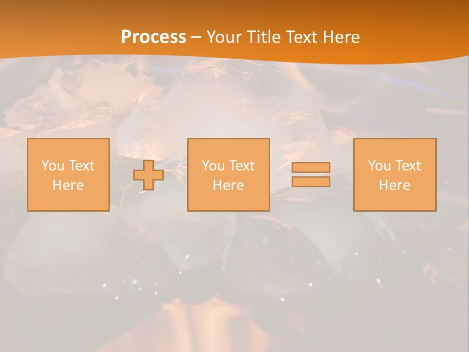 Ice Fire Cold PowerPoint Template