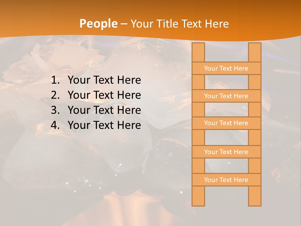Ice Fire Cold PowerPoint Template