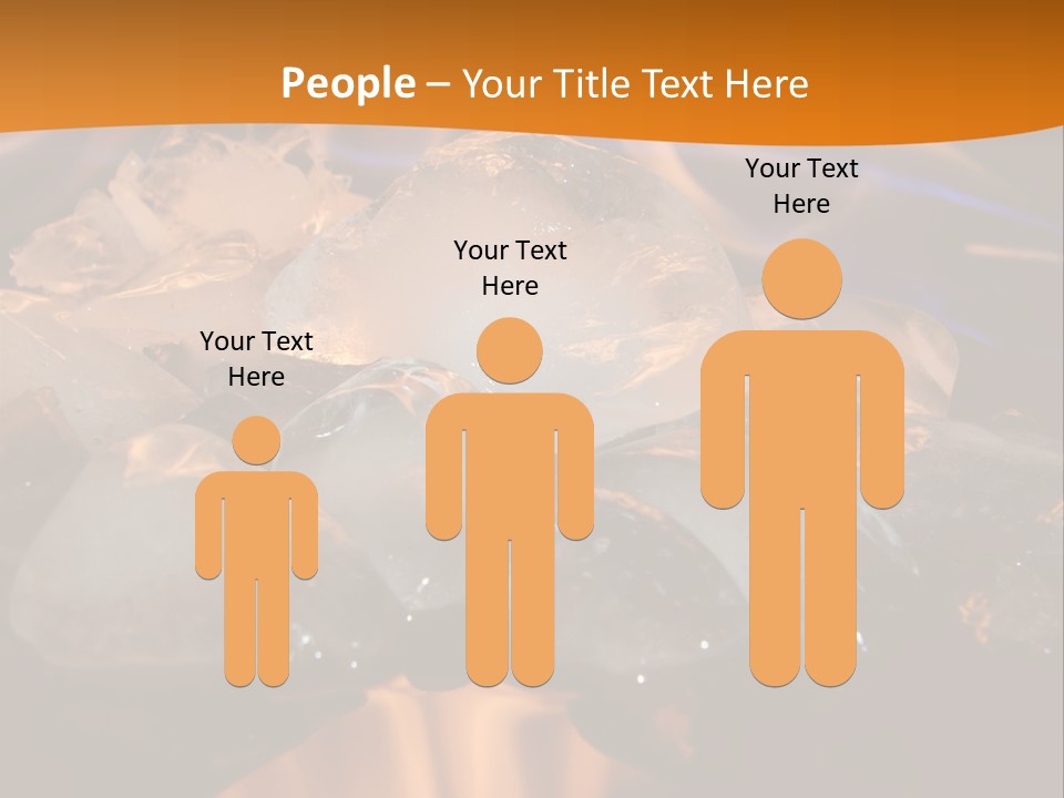 Ice Fire Cold PowerPoint Template