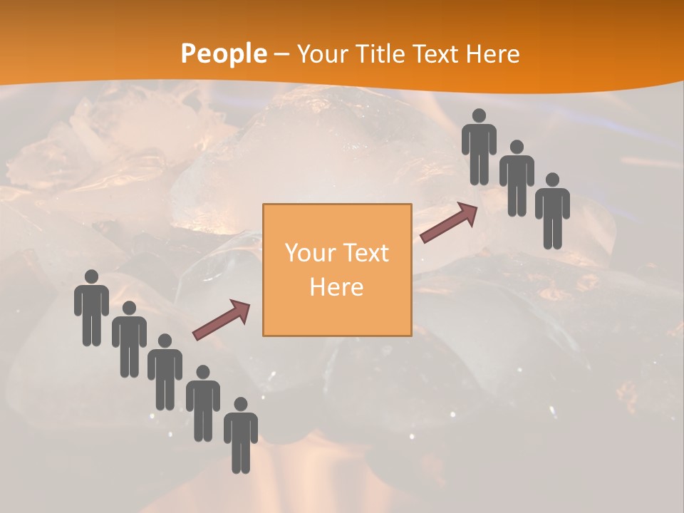 Ice Fire Cold PowerPoint Template