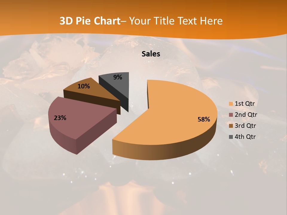 Ice Fire Cold PowerPoint Template