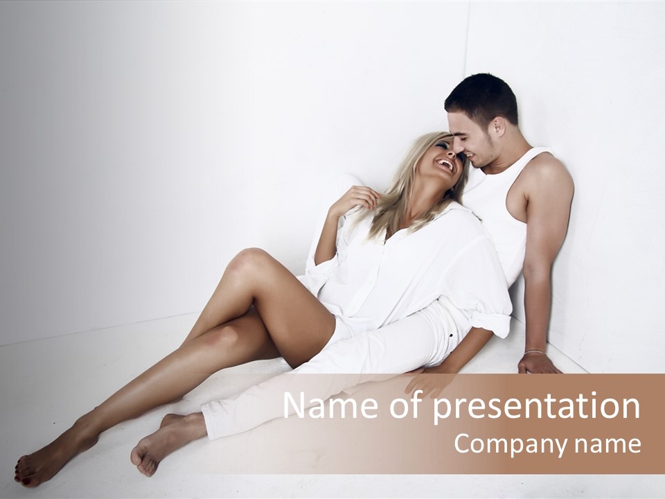 Passion Guy Sit PowerPoint Template