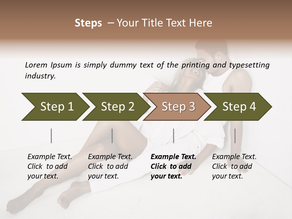 Passion Guy Sit PowerPoint Template