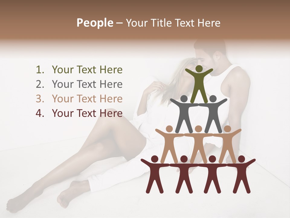 Passion Guy Sit PowerPoint Template