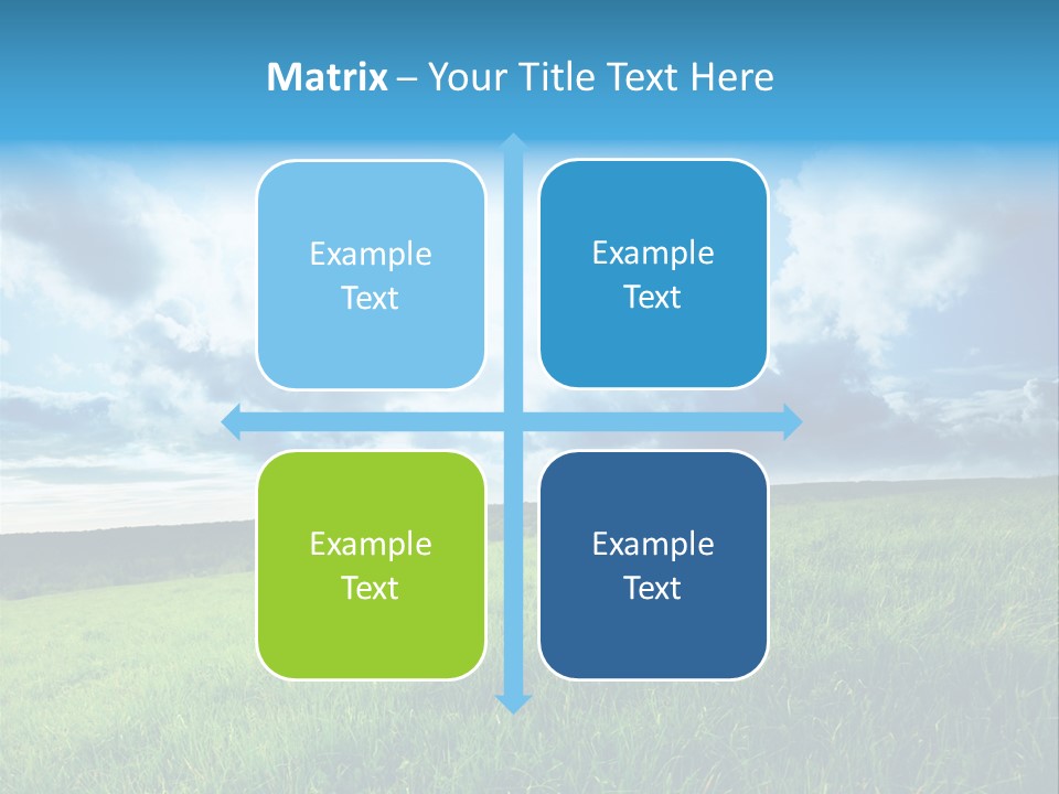 Sky Flora Nature PowerPoint Template