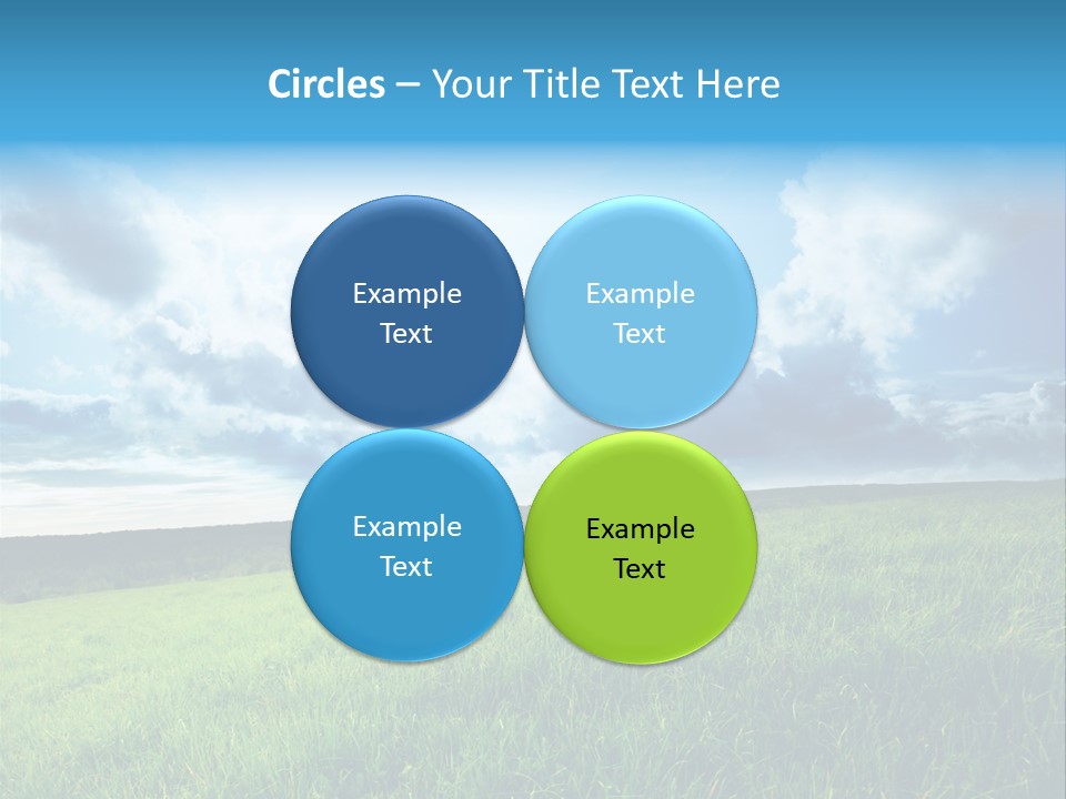 Sky Flora Nature PowerPoint Template