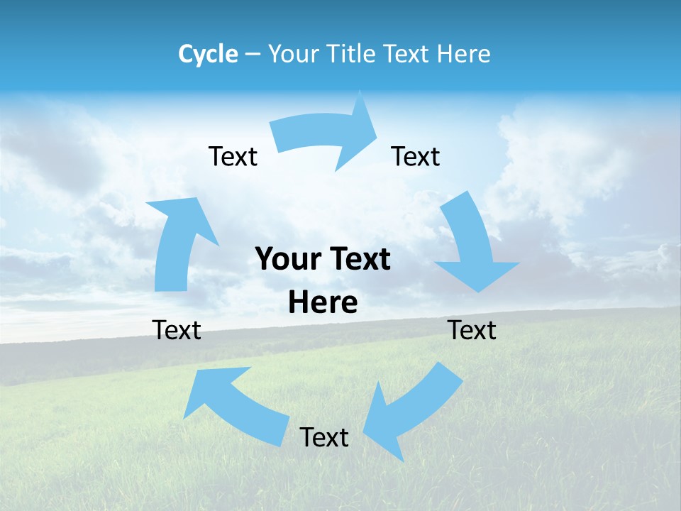 Sky Flora Nature PowerPoint Template