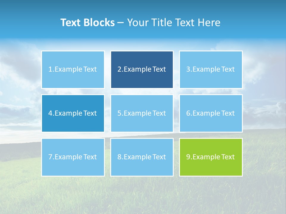 Sky Flora Nature PowerPoint Template