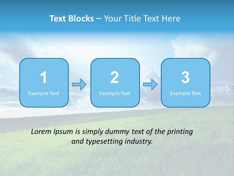 Sky Flora Nature PowerPoint Template