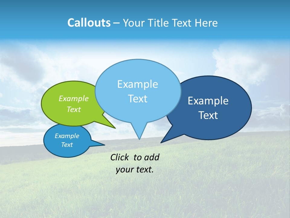 Sky Flora Nature PowerPoint Template
