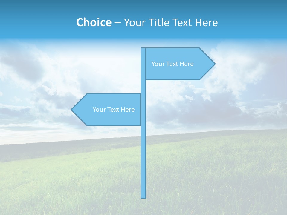 Sky Flora Nature PowerPoint Template
