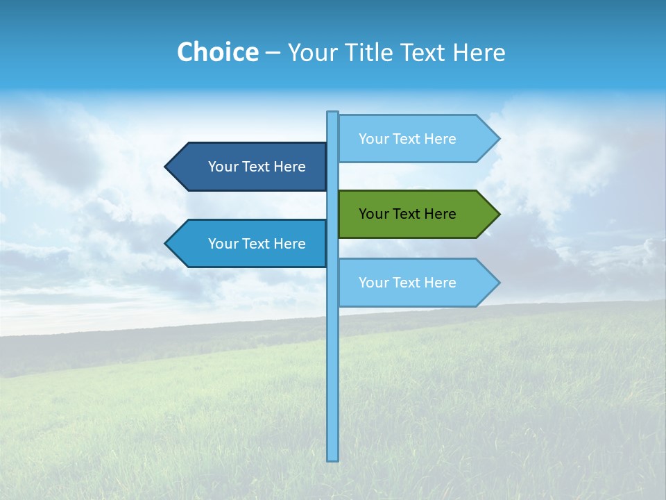 Sky Flora Nature PowerPoint Template