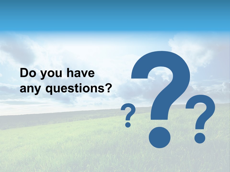 Sky Flora Nature PowerPoint Template