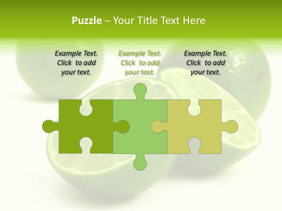 Lemonade Half Juice PowerPoint Template