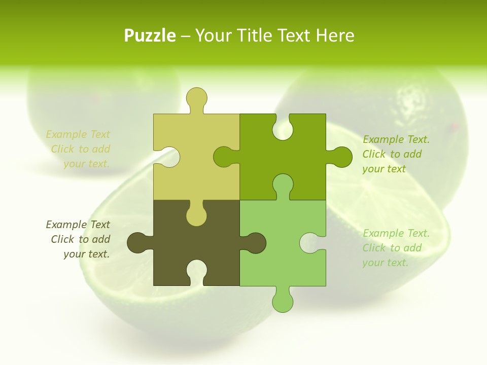 Lemonade Half Juice PowerPoint Template