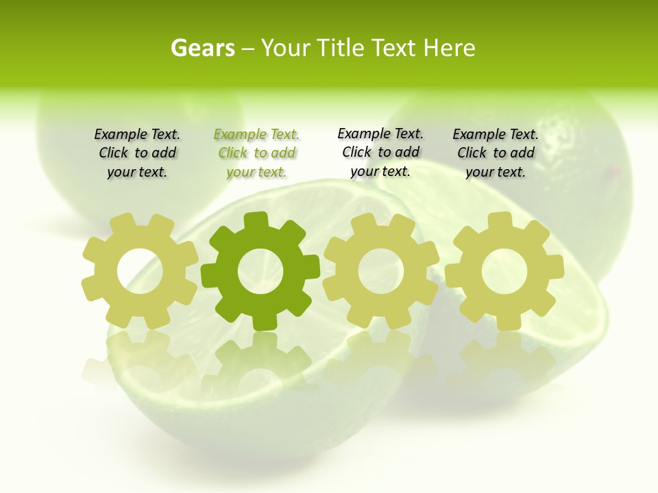 Lemonade Half Juice PowerPoint Template