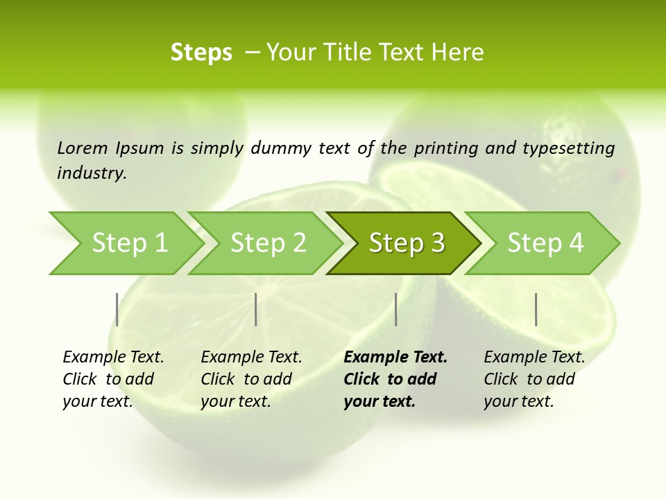 Lemonade Half Juice PowerPoint Template