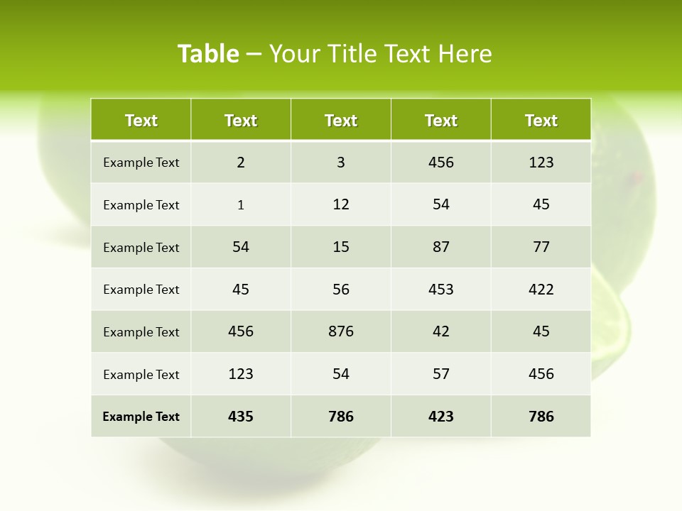 Lemonade Half Juice PowerPoint Template