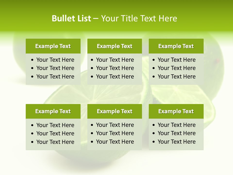 Lemonade Half Juice PowerPoint Template