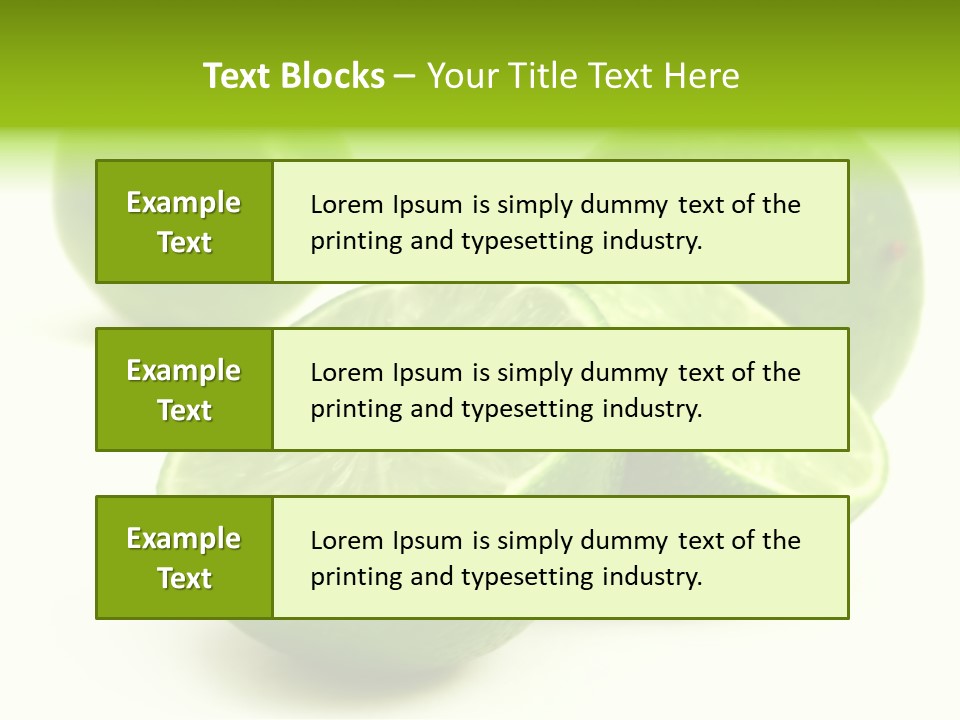 Lemonade Half Juice PowerPoint Template