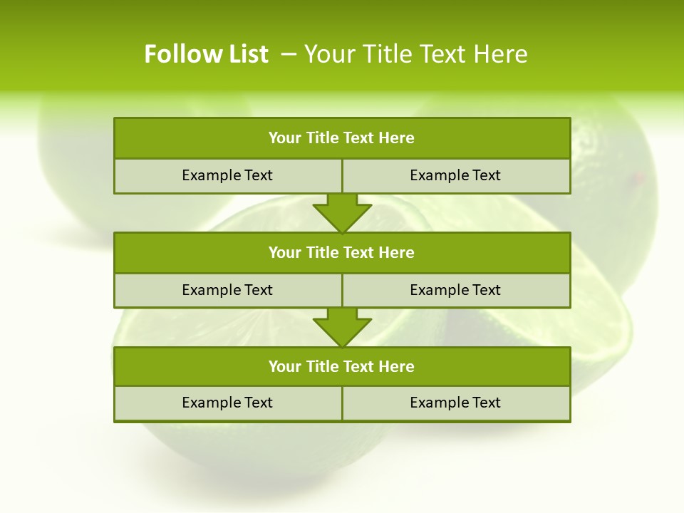 Lemonade Half Juice PowerPoint Template