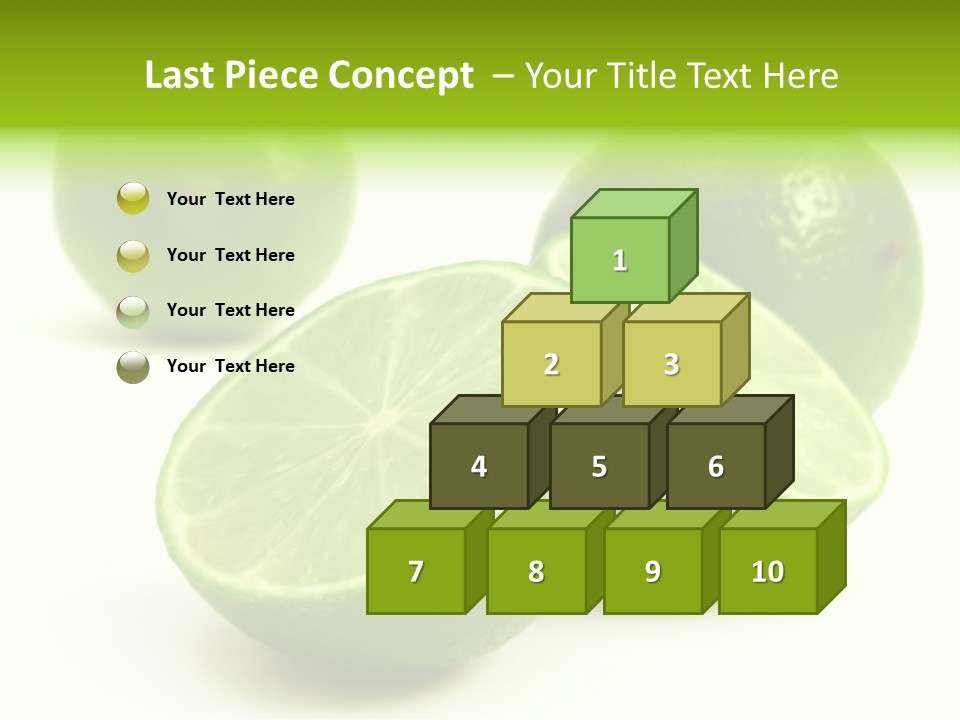 Lemonade Half Juice PowerPoint Template