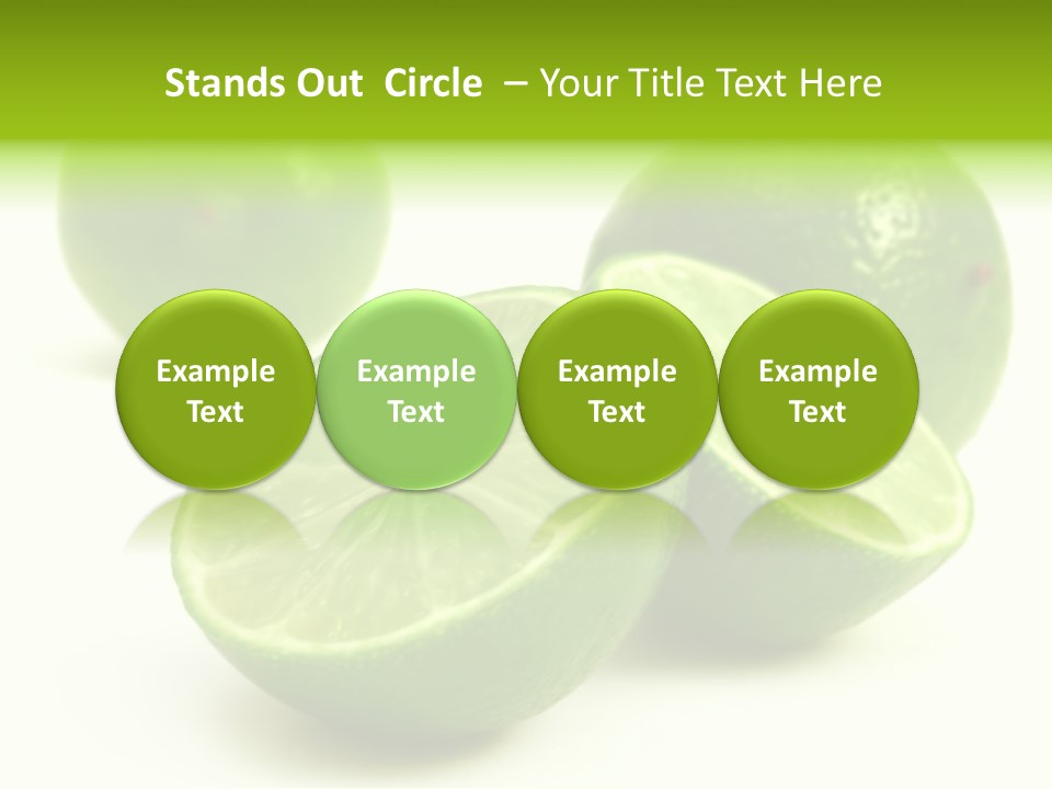 Lemonade Half Juice PowerPoint Template