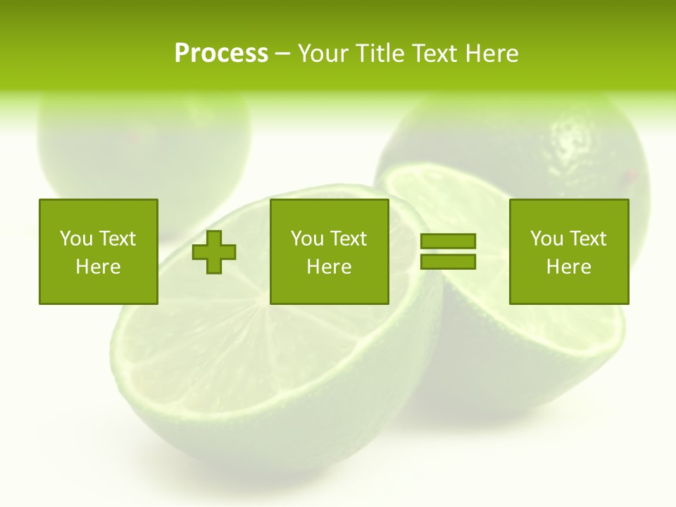 Lemonade Half Juice PowerPoint Template