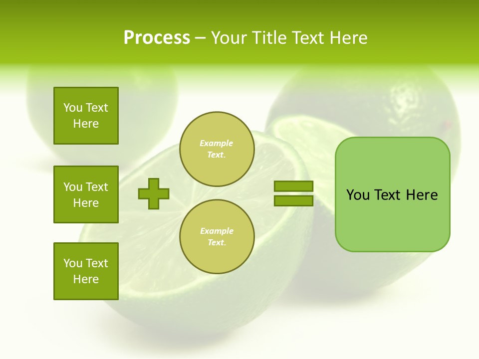 Lemonade Half Juice PowerPoint Template