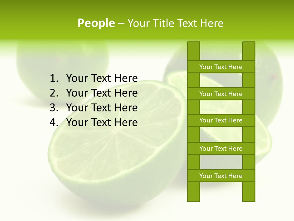 Lemonade Half Juice PowerPoint Template
