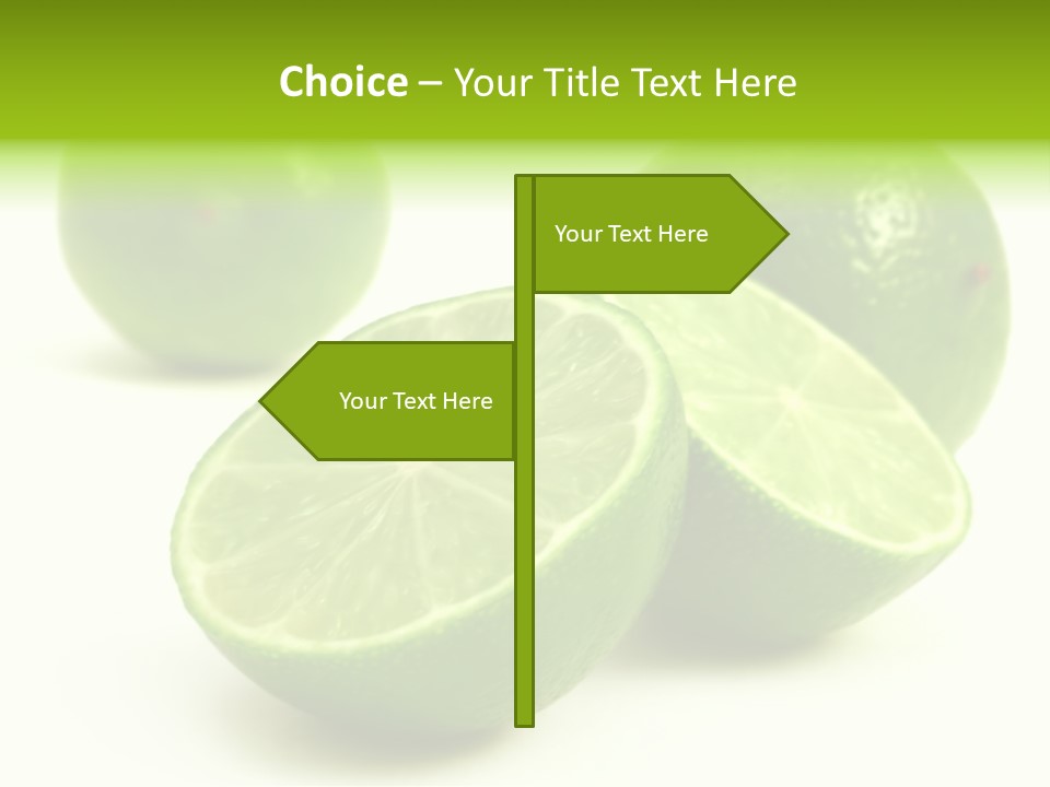 Lemonade Half Juice PowerPoint Template