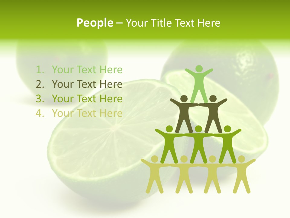 Lemonade Half Juice PowerPoint Template