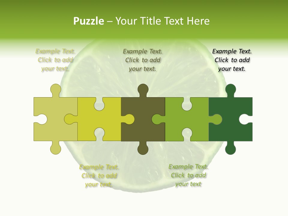 Several Salad Colorful PowerPoint Template