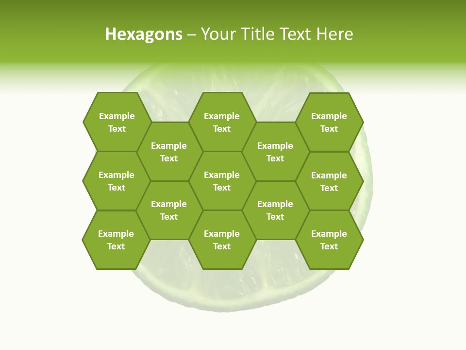 Several Salad Colorful PowerPoint Template