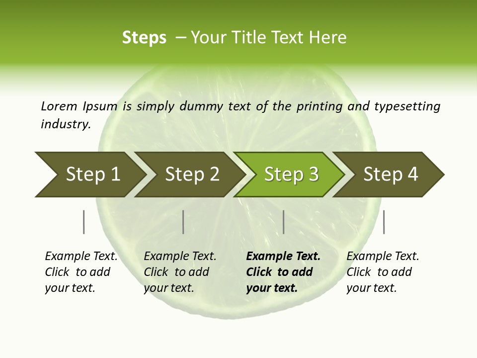 Several Salad Colorful PowerPoint Template