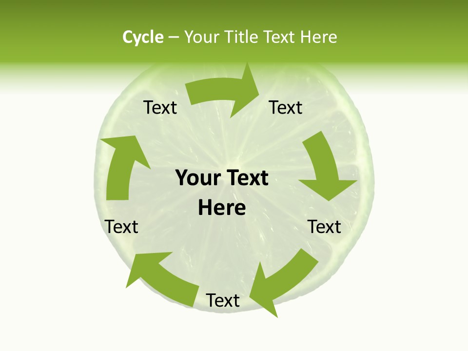 Several Salad Colorful PowerPoint Template