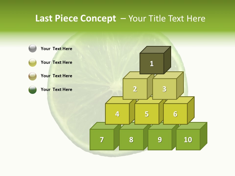 Several Salad Colorful PowerPoint Template