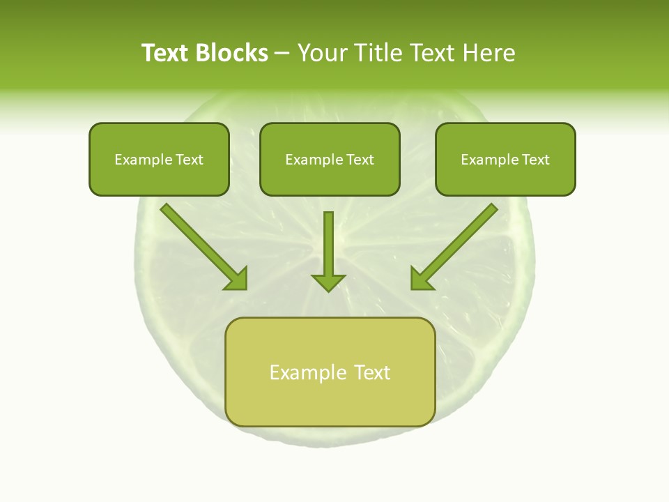 Several Salad Colorful PowerPoint Template