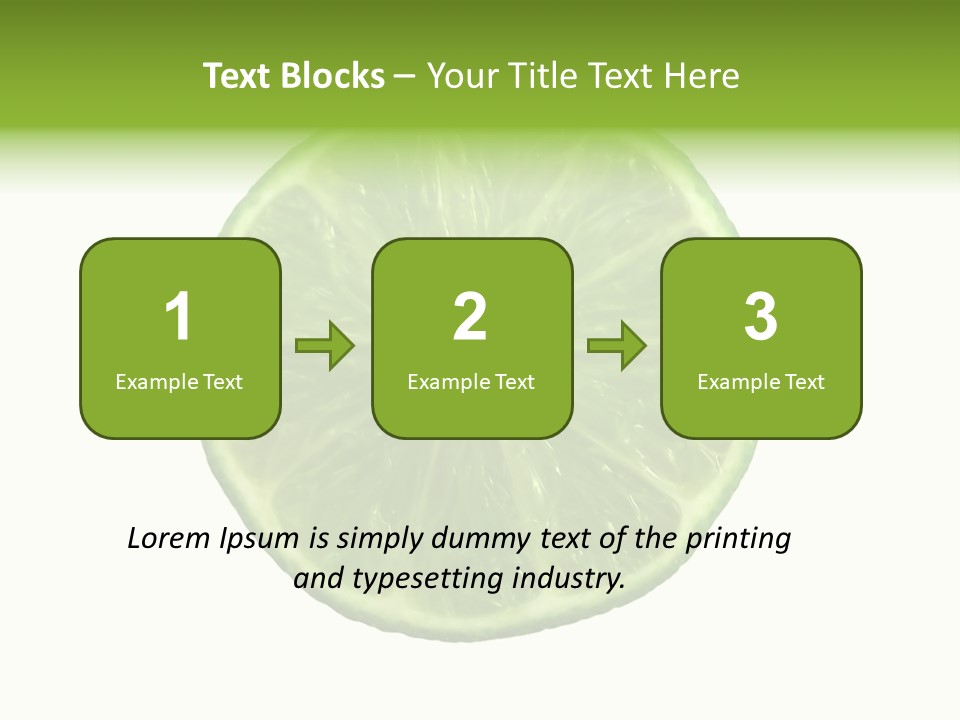 Several Salad Colorful PowerPoint Template