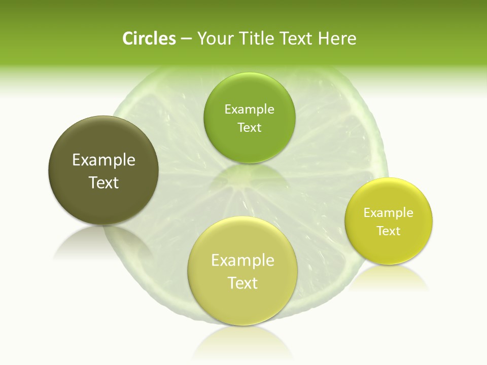 Several Salad Colorful PowerPoint Template