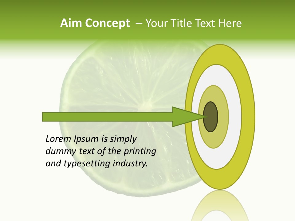 Several Salad Colorful PowerPoint Template