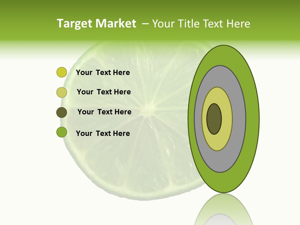 Several Salad Colorful PowerPoint Template