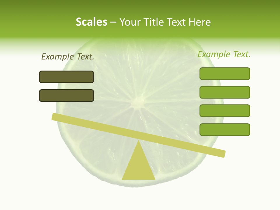 Several Salad Colorful PowerPoint Template