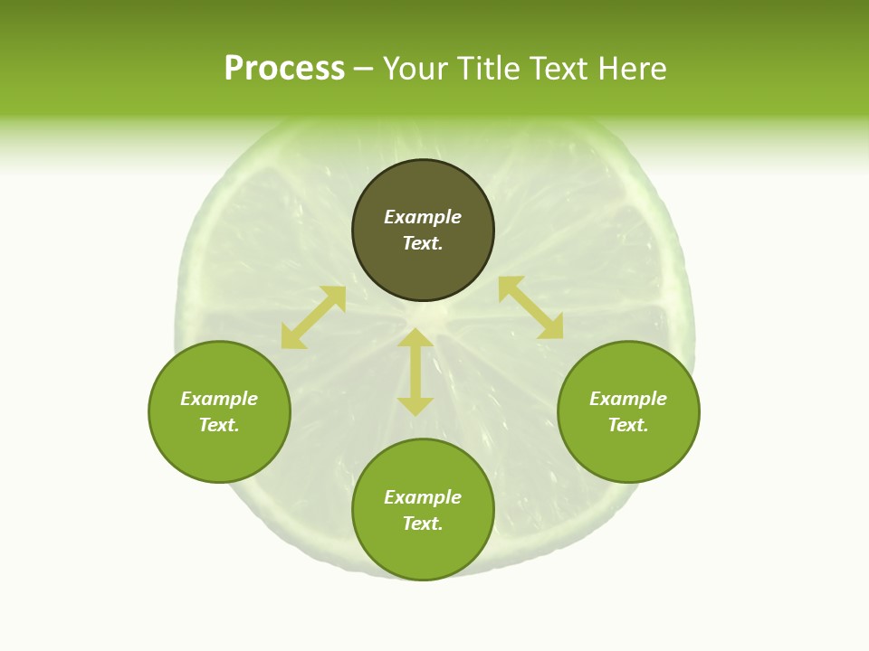 Several Salad Colorful PowerPoint Template