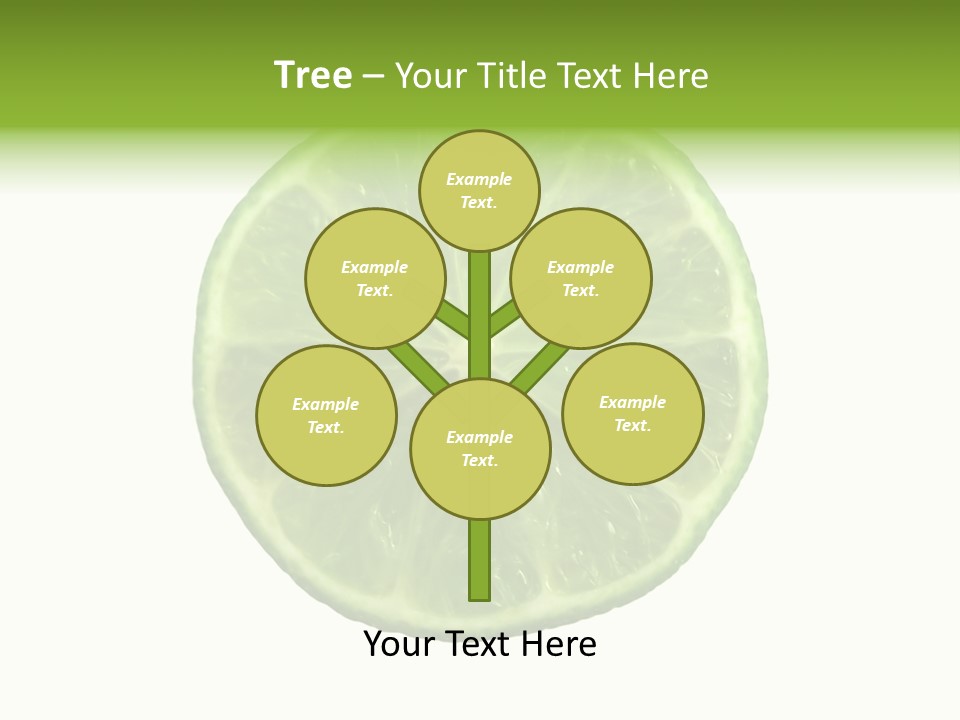 Several Salad Colorful PowerPoint Template