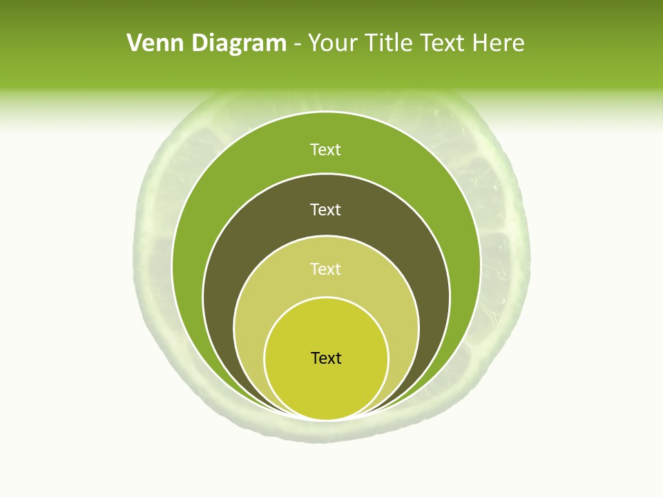 Several Salad Colorful PowerPoint Template